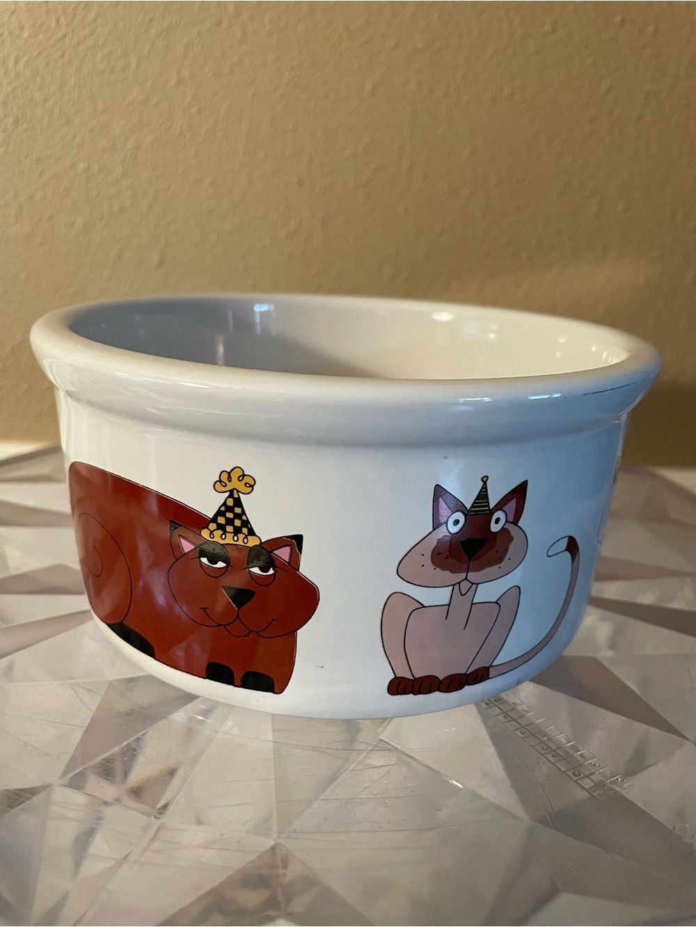 Ursula Dodge Cat Party Cat Dish